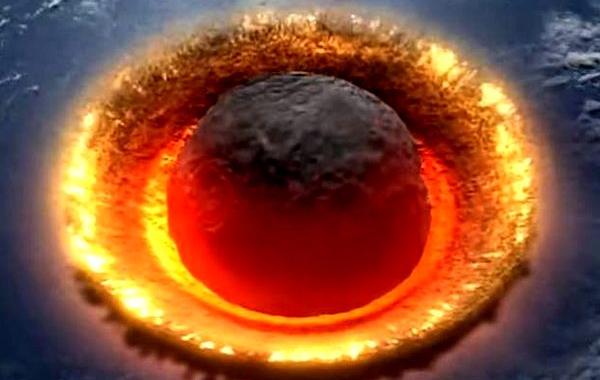 если астероид врежется в землю, если гигантский астероид столкнется с Землей, если в планету врежется астероид