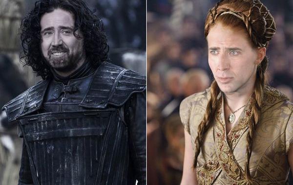 Николас Кейдж Игра престолов, персонажи Игры престолов Николас Кейдж,Cage of Thrones, Кейдж престолов