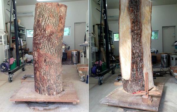 Ёшитоши Канемаки, Yoshitoshi Kanemaki, скульптуры из дерева