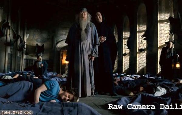 розыгрыш дэниэла Редклиффа Аланом Рикманом, розыгрыш Дэниэла Редклиффа съемки Гарри Поттера, Алан Рикман розыгрыш