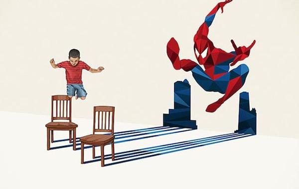 тени супергероев, супер тени, Super Shadows, Джейсон Ратлифф, Jason Ratliff