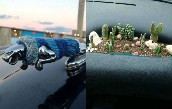 творчесике автолюбители, креативные автомобили, машины с приколами