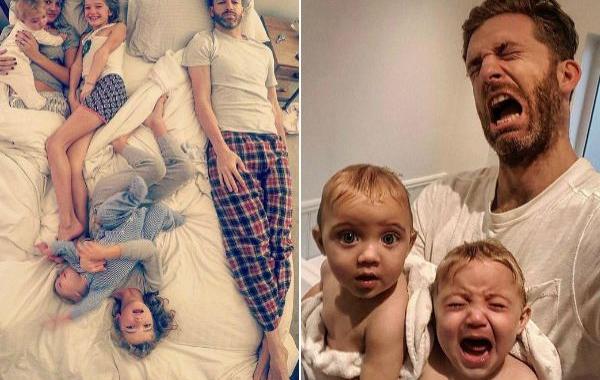 суровая реальность жизни с 4-мя детьми, папа четырёх детей, Саймон Хупер, Simon Hooper