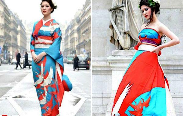 Японские невесты, кимоно в свадебные платья,