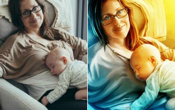 24 художника перерисовали портреты семьи, Ernst Berlin reddit