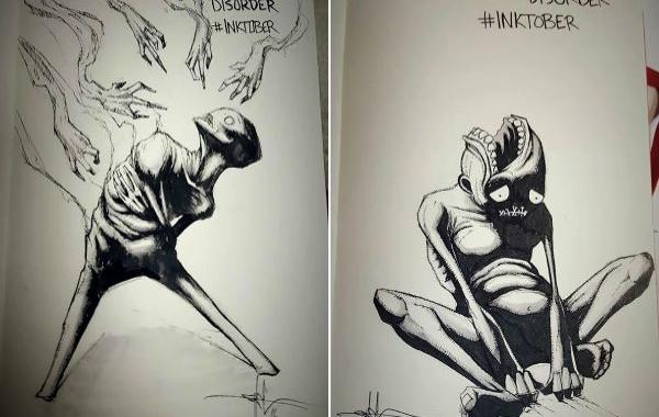 художник нарисовал психические расстройства, Психические расстройства в жутких иллюстрациях, что чувствуют больные