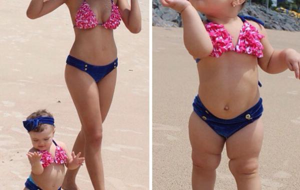 22 очаровательные фотографии мам и их маленьких копий