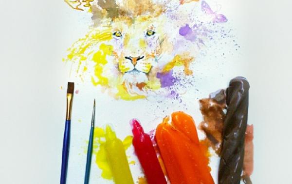 Осман Тома,Othman Toma, картины из мороженого