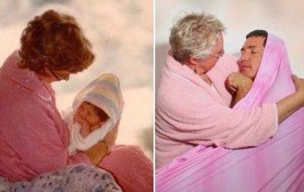 Вот, что происходит, когда взрослые воссоздают свои детские снимки 