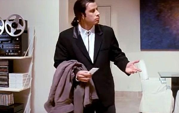 Траволта в замешательстве, Траволта в замешательстве мем, Траволта мем, Винсент Вега мем