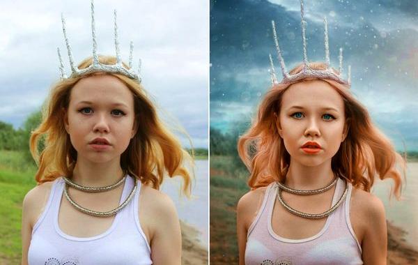 чудеса фотошопа, до и после фотошопа