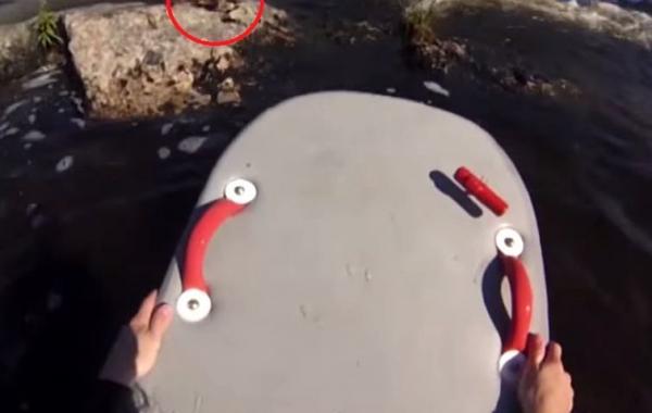 спасение белки речной порог, спасение белки ривербордером, Томас Патерсон,Thomas Paterson