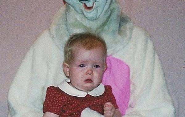 страшные пасхальные кролики зайцы, жуткий пасхальный кролик