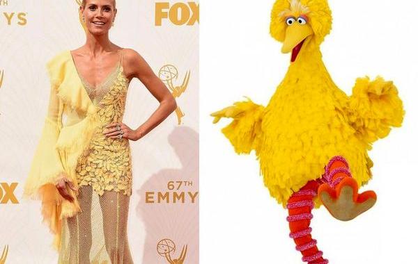 знаменитости похожи на вещи, неудачные наряды знаменитостей Эмми 2015, наряды знаменитостей Эмми 2015