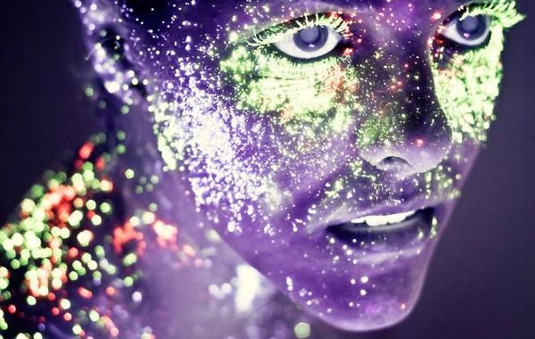 Неоновые портреты, фотограф Хид Саиб,Hid Saib, проект Неон,Neon