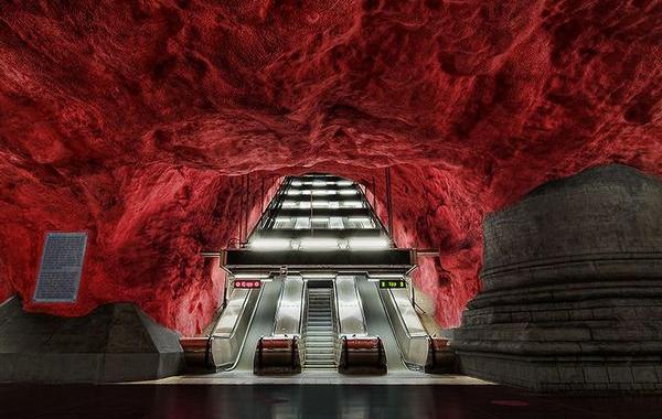 необычные станции метро, метро красивое