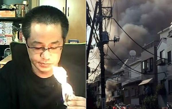 геймер поджег квартиру в прямом эфире, японец сжег квартиру онлайн, стример поджег квартиру в прямом эфире