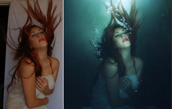 до и после фотошопа, красивый фотошоп