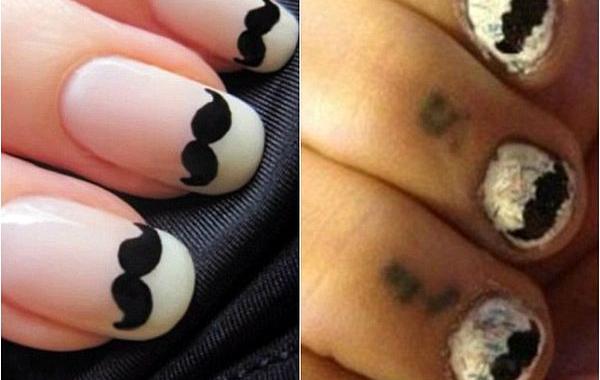 Ожидание против реальности, ужасно накрашенные ногти, девушки пытались повторить маникюр  