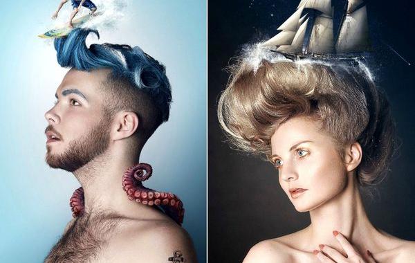 мечты и мысли людей в сюрреалистических портретах