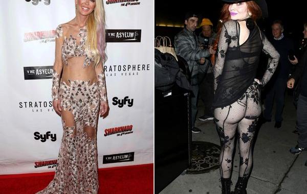 нелепые наряды звёзд, самые безвкусные наряды знаменитостей