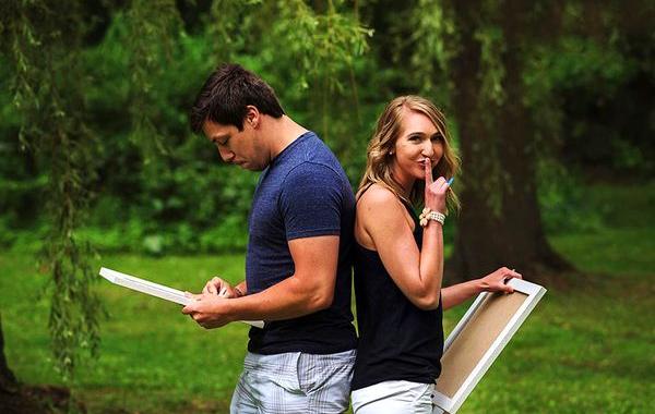 жена сообщила мужу о беременности во время фотосессии, Брианн Дейв