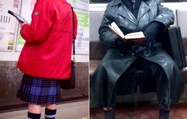мода петербургского метро, мода метро, модники в транспорте, странные пассажиры метро 