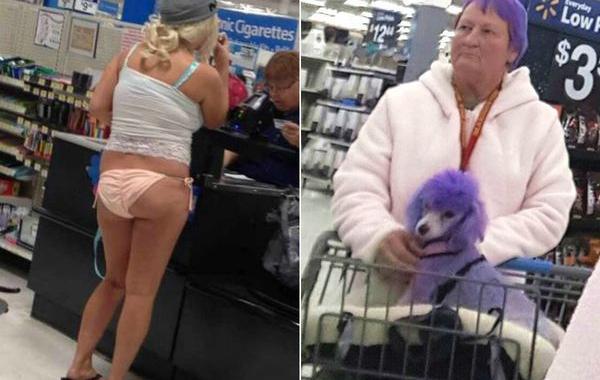 people of walmart, странные американцы, наряды посетителей американских супермаркетов