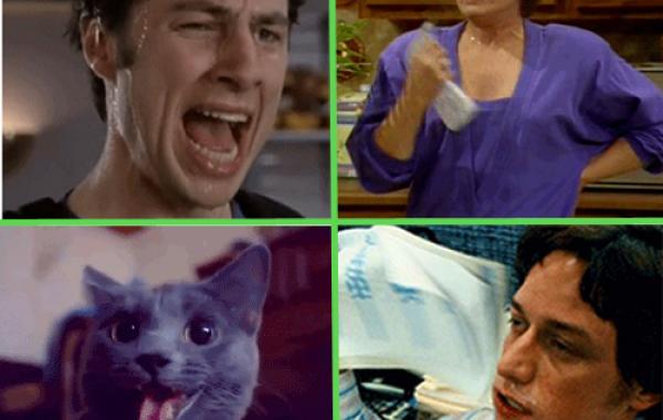 Смешная анимация отражающая жару