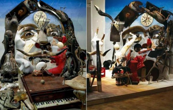 анаморфные картины из хлама, картины из хлама, Бернар Пра, Bernard Pras