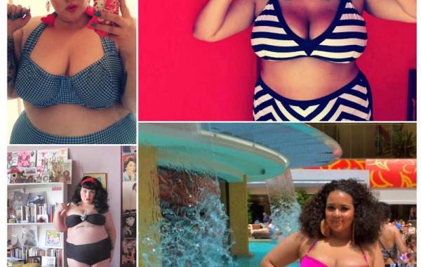 Толстушки в купальниках