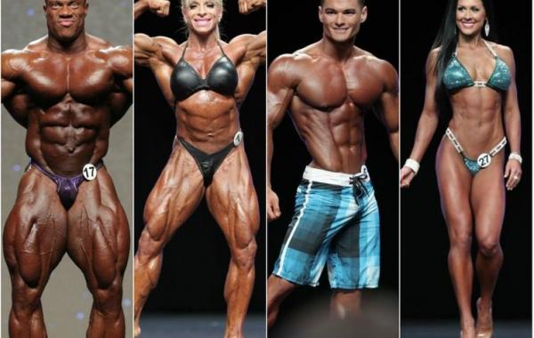 Победитель и участники конкурса "Мистер Олимпия 2014"