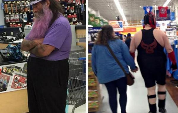 people of walmart, странные американцы, наряды посетителей американских супермаркетов