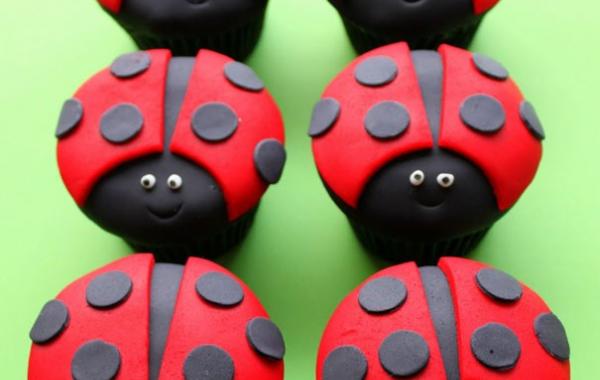 божья коровка кекс выпечка