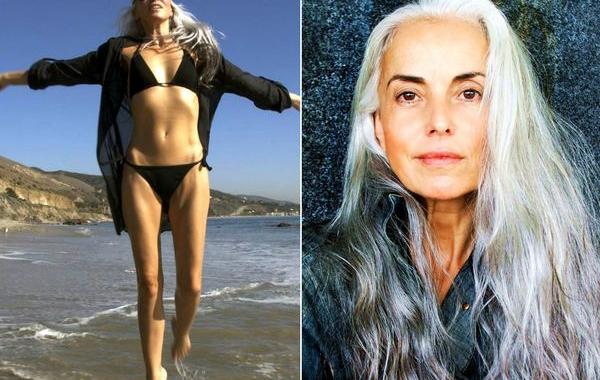 Ясмина России, 61-летняя модель, Yasmina Rossi