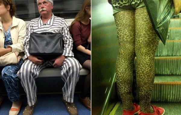 мода петербургского метро, мода метро, модники в транспорте, странные пассажиры метро 