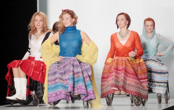 Bezgraniz Couture 2014, мода для инвалидов, показ мод для людей с ограниченными возможностями