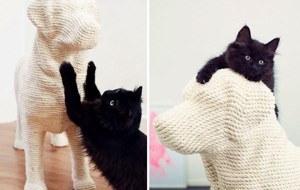 Когтеточка в форме собаки, Эрик Стэмен 