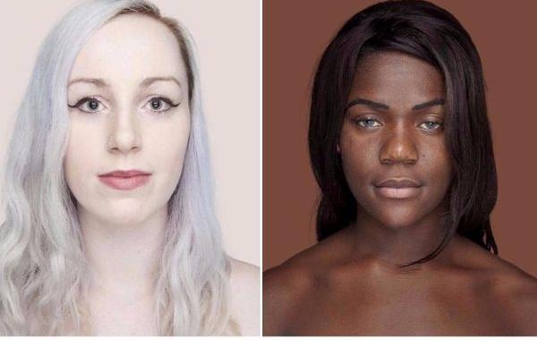 Человеческая палитра,  200 оттенков человеческой кожи,  Humanae, Анжелика Дасс