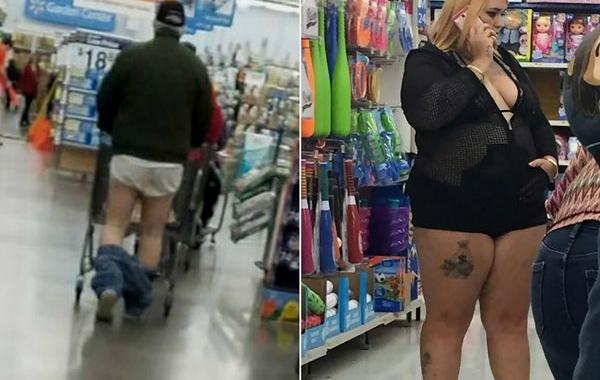 people of walmart, странные американцы, наряды посетителей американских супермаркетов