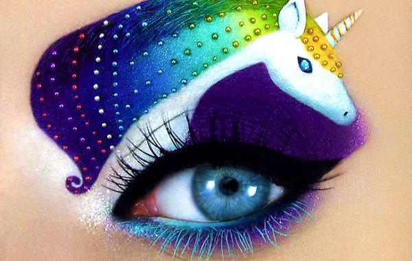 Художница рисует на веках сказочные картины, Таль Пелег, Tal Peleg