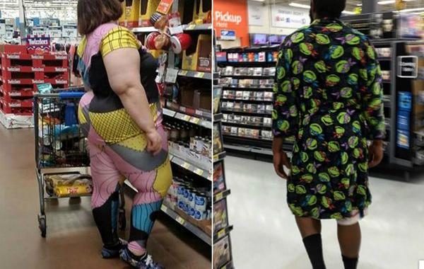 people of walmart, странные американцы, наряды посетителей американских супермаркетов
