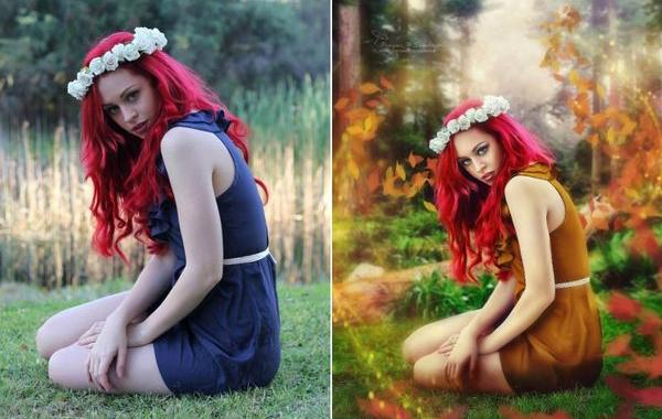 красивый фотошоп, до и после фотошопа