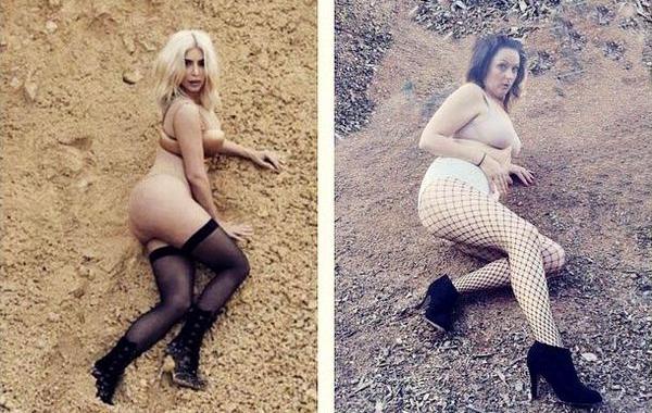 Селеста Барбер, Celeste Barber, девушка пародирует фотографии знаменитостей, девушка пародирует instagram знаменитостей