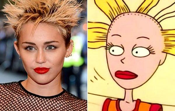 персонажи мультфильмов и их довйники из реальной жизни, знаменитости похожие на героев мультфильмов