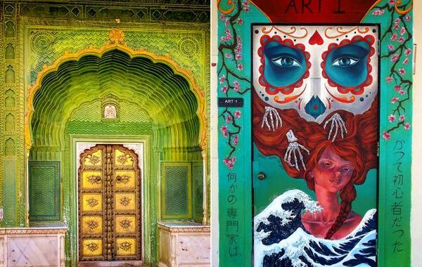 самые красивые двери, необычные сказочные двери