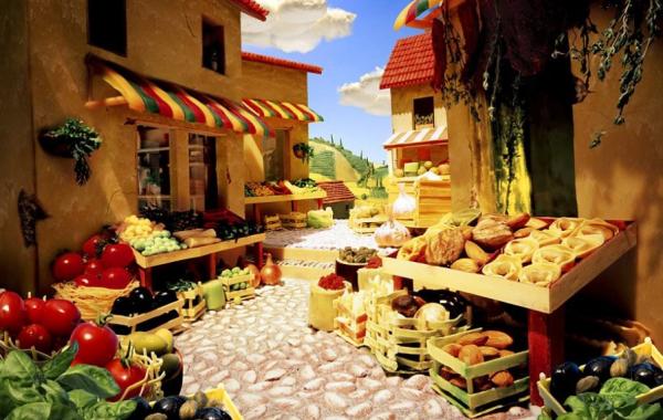 Съедобные картины Карла Уорнера