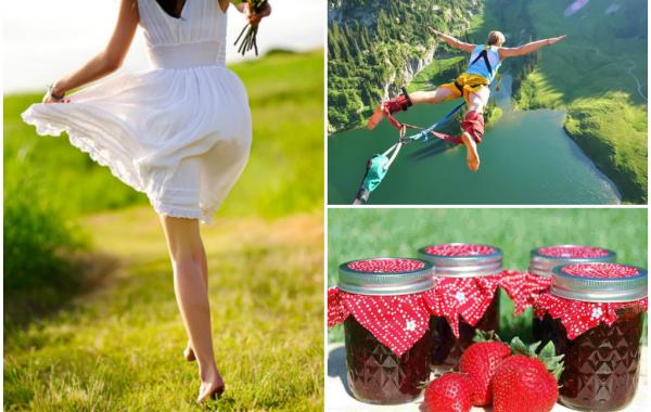 вещи, которые помогут сделать лето незабываемым, нужно сделать летом