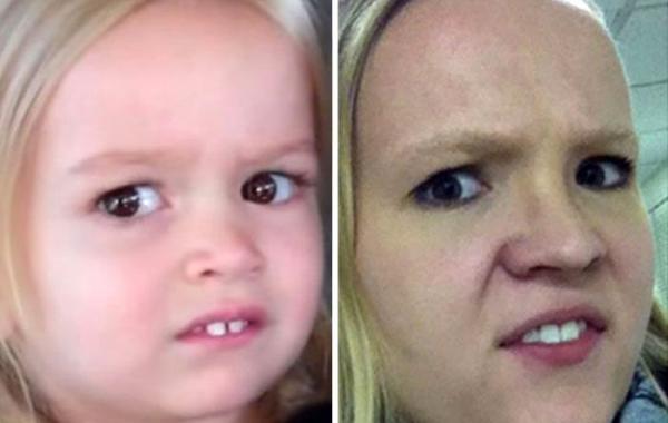 Девушка умело пародирует лица знаменитостей, CellCow