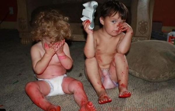 Дети хулиганы, проделки детей